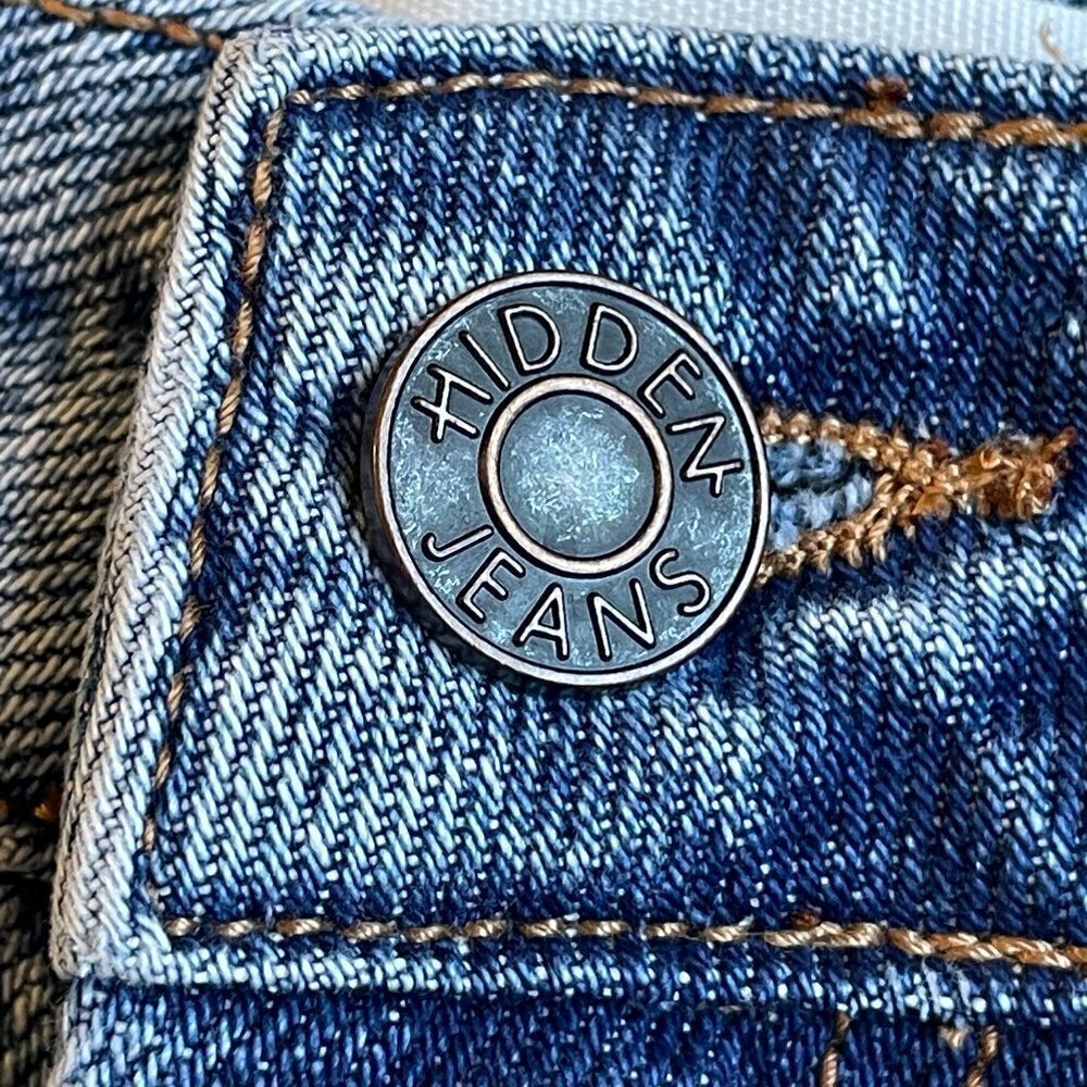HIDDEN JEANS Cutoffs Destroyed Sold at Buckle Size Small - Picture 6 of 9